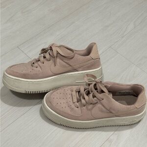 Nike Air Force One sage, low particle beige size 35.5